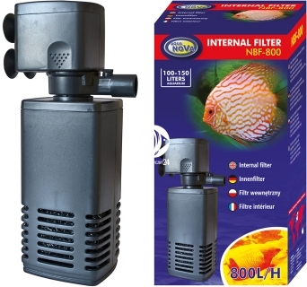 AQUA NOVA Internal Filter NBF-800 (NBF-800) - Wydajny filtr wewnętrzny do akwarium do 150l o mocy 15W