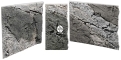 Back To Nature Slim Line River (03000111) - Płaskie tło modułowe z motywem skalnym do akwarium i terrarium 50A 50x45cm