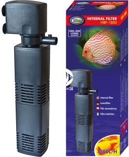 AQUA NOVA Internal Filter NBF-1800 (NBF-1800) - Wydajny filtr wewnętrzny do akwarium do 250l o mocy 30W