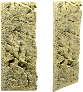 Back To Nature Slim Line Sand (03000131) - Płaskie tło modułowe z motywem skalnym do akwarium i terrarium