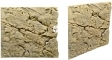 Back To Nature Slim Line Sand (03000131) - Płaskie tło modułowe z motywem skalnym do akwarium i terrarium 50B 50x45cm