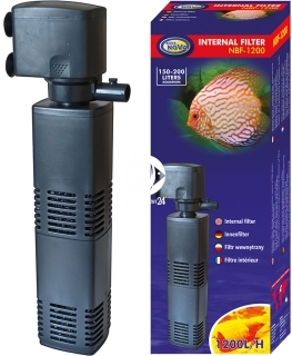 AQUA NOVA Internal Filter NBF-1200 (NBF-1200) - Wydajny filtr wewnętrzny do akwarium do 200l o mocy 25W