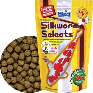 HIKARI Silkworm Selects 500g (07642) - Pływająca karma dodatkowa dla koi