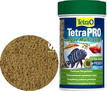 TETRA TetraPro Algae Multi-Crisps (T149397) - Pokarm w chrupkach dla ryb ozdobnych wspierający odporność.