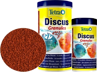 TETRA Discus Granules (T140035) - Tonący pokarm podstawowy w formie granulek dla dyskowców.