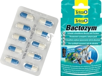 TETRA Bactozym 10kps. (T140257) - Preparat bakteryjny przyspieszający aktywację biologiczną akwarium.