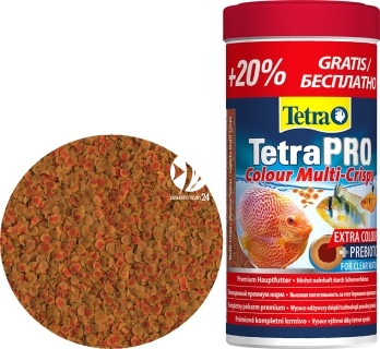 TETRA TetraPro Colour Multi-Crisps (T149366) - Pokarm w chrupkach wzmacniający wybarwienie.