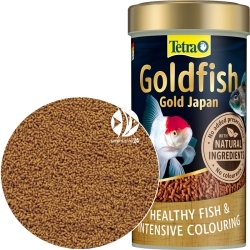 TETRA Goldfish Gold Japan 250ml (T144361) - Tonący pokarm granulowany dla tropikalnych i egzotycznych złotych rybek.