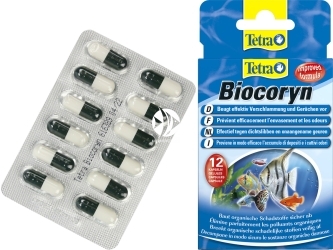 TETRA Biocoryn 12 Kapsułek (T146860) - Preparat bakteryjny w kapsułkach do usuwania szlamu z akwarium.