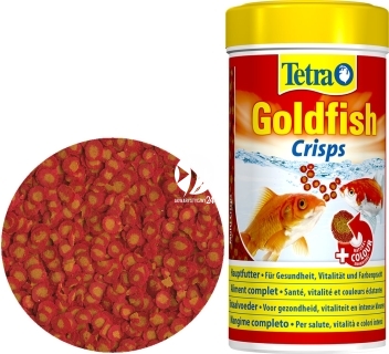 TETRA Goldfish Crisps 250 ml (T148024) - Zbilansowany pokarm dla rybek zimnolubnych.