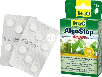 TETRA AlgoStop Depot 12 tab. (T321311) - Tabletki zwalczające glony.