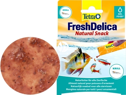 TETRA FreshDelica Krill 48 g (T236707) - Pokarm z krylem w zwitaminizowanym żelu.