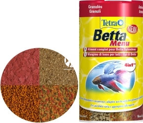 TETRA Betta Menu 100ml (T239395) - Mix 4 pokarmów dla bojowników.