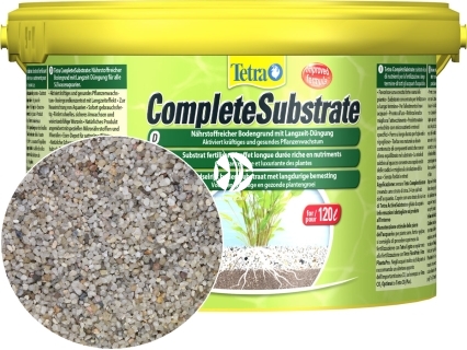 TETRA CompleteSubstrate (T297524) - Wzbogacony w substancje odżywcze substrat torfowo-kwarcowy do akwarium.