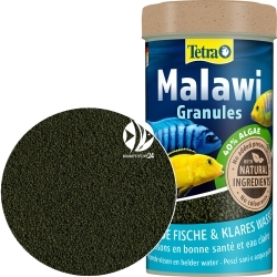 TETRA Malawi Granules 250 ml (T271456) - Pokarm granulowany dla roślinożernych pielęgnic malawi i mbuna.