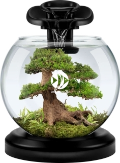 TETRA Duo Waterfall Cascade Globe 6,8l (T279957) - Nano akwarium w kształcie kuli z filtrem i oświetleniem.
