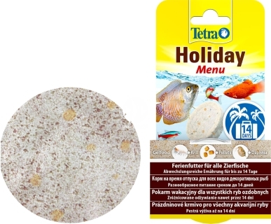 TETRA Holiday Menu 30 g (T289819) - Pokarm wakacyjny dla ryb w akwariach słodkowodnych.