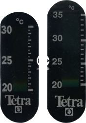 TETRA Aquarium Thermometer (T753693) - Termometr naklejany na szybę zewnętrzną akwarium.