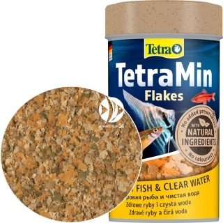 TETRA TetraMin Flakes (T766402) - Pływający pokarm płatkowany dla ryb akwariowych.