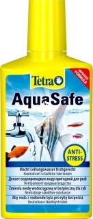 TETRA AquaSafe (T762732) - Środek uzdatniający wodę wodociągową do użytku w akwarium.