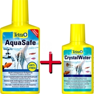 TETRA AquaSafe (T762732) - Środek uzdatniający wodę wodociągową do użytku w akwarium.