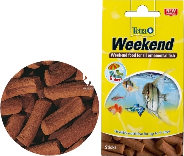 TETRA Weekend 10szt. (T765825) - Pokarm weekendowy w pałeczkach dla ryb akwariowych.
