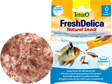 TETRA FreshDelica Brine Shrimps (T768673) - Naturalna przekąska z artemii w zwitaminizowanym żelu.