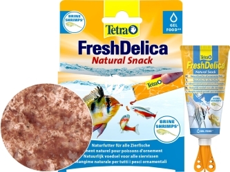 TETRA FreshDelica Brine Shrimps (T768673) - Naturalna przekąska z artemii w zwitaminizowanym żelu.