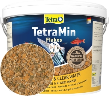 TETRA TetraMin Flakes (T766402) - Pływający pokarm płatkowany dla ryb akwariowych.