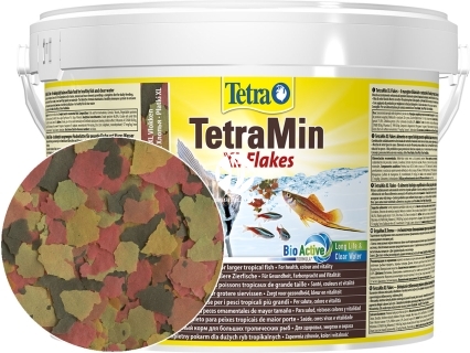 TETRA TetraMin XL Flakes - Pokarm płatkowany dla dużych ryb.