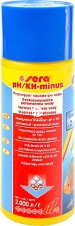 SERA pH/kH Minus (03540) - Preparat do bezpiecznego obniżania ph w akwarium słodkowodnym.