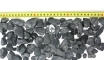 AQUA DELLA Gravel Pebbels Black (257-447598) - Naturalny żwir, kamienie  w ciemnym odcieniu