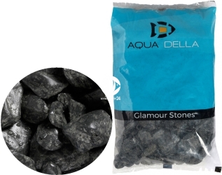 AQUA DELLA Gravel Pebbels Black (257-447598) - Naturalny żwir, kamienie  w ciemnym odcieniu