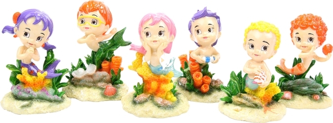AQUA DELLA Love Kiddlies 1szt (234-421093) - Figurki syrenki dzieci, dekoracja do akwarium
