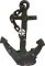 AQUA DELLA Anchor SM (234-106037) - Zardzewiała kotwica, dekoracja do akwarium