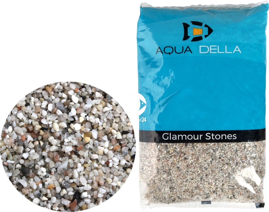 Gravier d'aquarium LIGHT COARSE 3-6MM 10KG AQUA DELLA