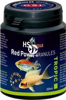 O.S.I. Red Power Granules (0030150) - Wolno tonący pokarm wybarwiający kolor dla ryb morskich i słodkowodnych