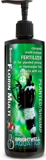 BRIGHTWELL AQUATICS FlorinMulti Planted/Shrimp (SFNM250) - Wieloskładnikowy nawóz do krewetkariów i akwariów słodkowodnych dla roślin wodnych