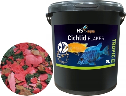 O.S.I. Cichlid Flakes (0030222) - Pływająco tonący pokarm w płatkach dla pielęgnic