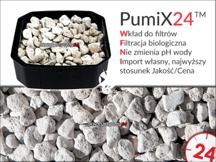 akwarystyczny24 Pumeks akwarystyczny Pumix24 10L - Wkład biologiczny do filtrów