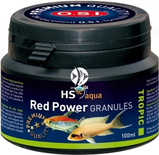O.S.I. Red Power Granules (0030150) - Wolno tonący pokarm wybarwiający kolor dla ryb morskich i słodkowodnych