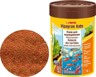 SERA Vipagran (00705) - Pływający pokarm podstawowy w granulacie dla ryb akwariowych wysokiej jakości