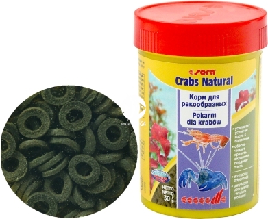 SERA Crabs Natural 100ml (00556) - Specjalny pokarm dla raków i krabów