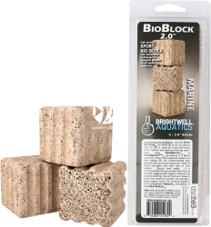 BRIGHTWELL AQUATICS (Termin: 02.2023) Xport Bio Blocks (XPBLOCKBIO2.0in-3pk) - Wkład do filtracji wody w akwarium w formie bloków o wymiarze 1.5'' i 2.0''