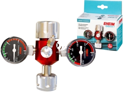 EHEIM CO2 Pressure Reducer with Manometer (6063050) - Reduktor ciśnienia CO2 z dwoma manometrami