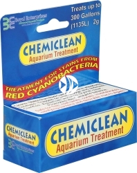 Chemiclean 2g (16714-6) - Preparat na sinice do akwarium słodkowodnego i morskiego
