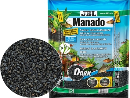 JBL Manado Dark (670360) - Ciemne naturalne podłoże do akwarium słodkowodnego