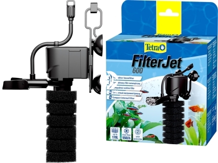 TETRA Filter Jet 600 (T287143) - Kompaktowy filtr wewnętrzny do akwarium 120l - 170l
