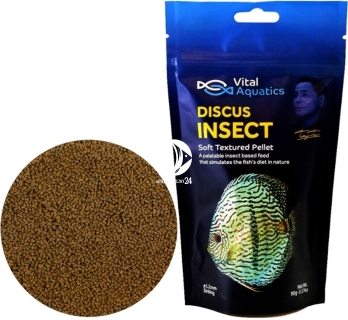 VITAL AQUATICS Discus Insect (DI500) - Tonący pokarm z owadami dla paletek