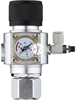 CHIHIROS Regulator CO2 (350-1100) - Reduktor CO2 z jednym manometrem